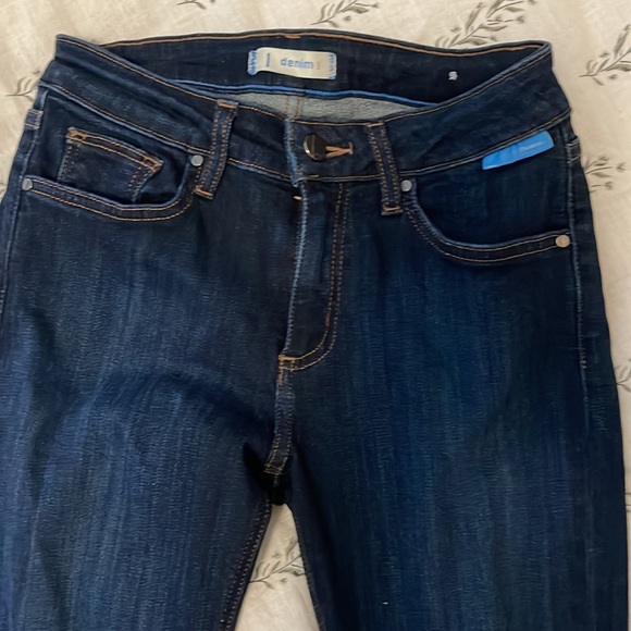 1 Denim • Super Dark Wash Mid-Rise Skinny Jeans (Size 26) - Picture 3 of 6